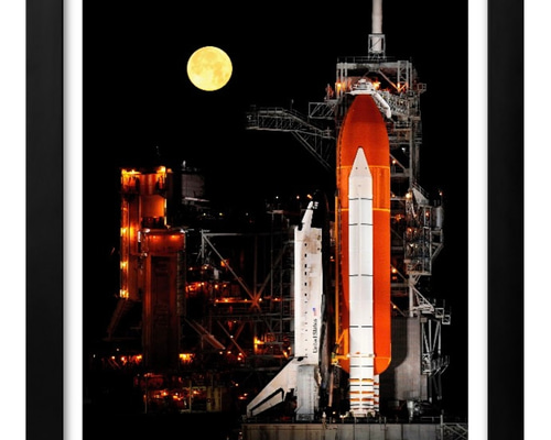 1-0203 ポスター 絵画 A3サイズ『NASA スペースシャトル』アート