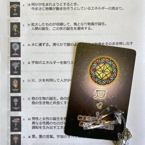 再販☆リニューアル】六花オリジナル龍体文字カード(オラクルカード  