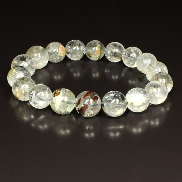 さり気なくカッコいいと思います。☆プラチナルチルクォーツ☆11ミリ