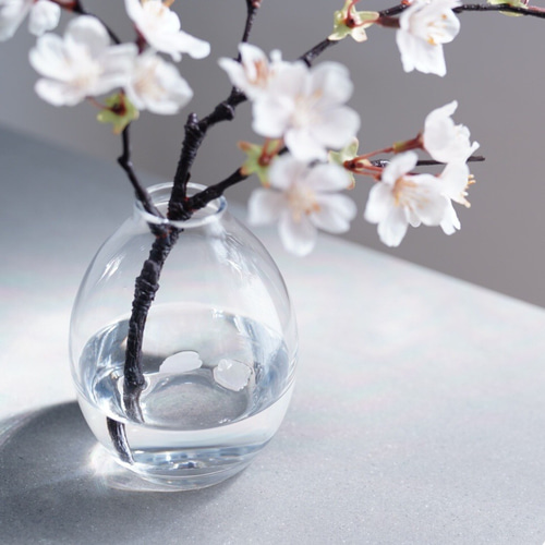 桜 サクラの小瓶挿し（水換え不要） アートフラワー シュシュフルール