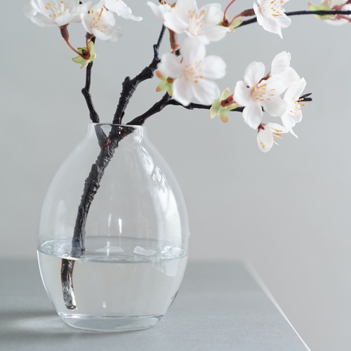 桜 サクラの小瓶挿し（水換え不要） アートフラワー シュシュフルール