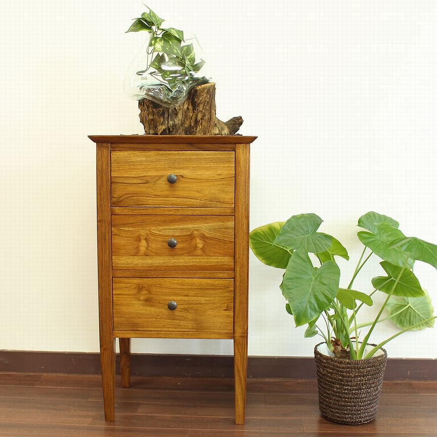 【美品✨送料無料】maruni チェスト 木製 電話台 花台 収納家具