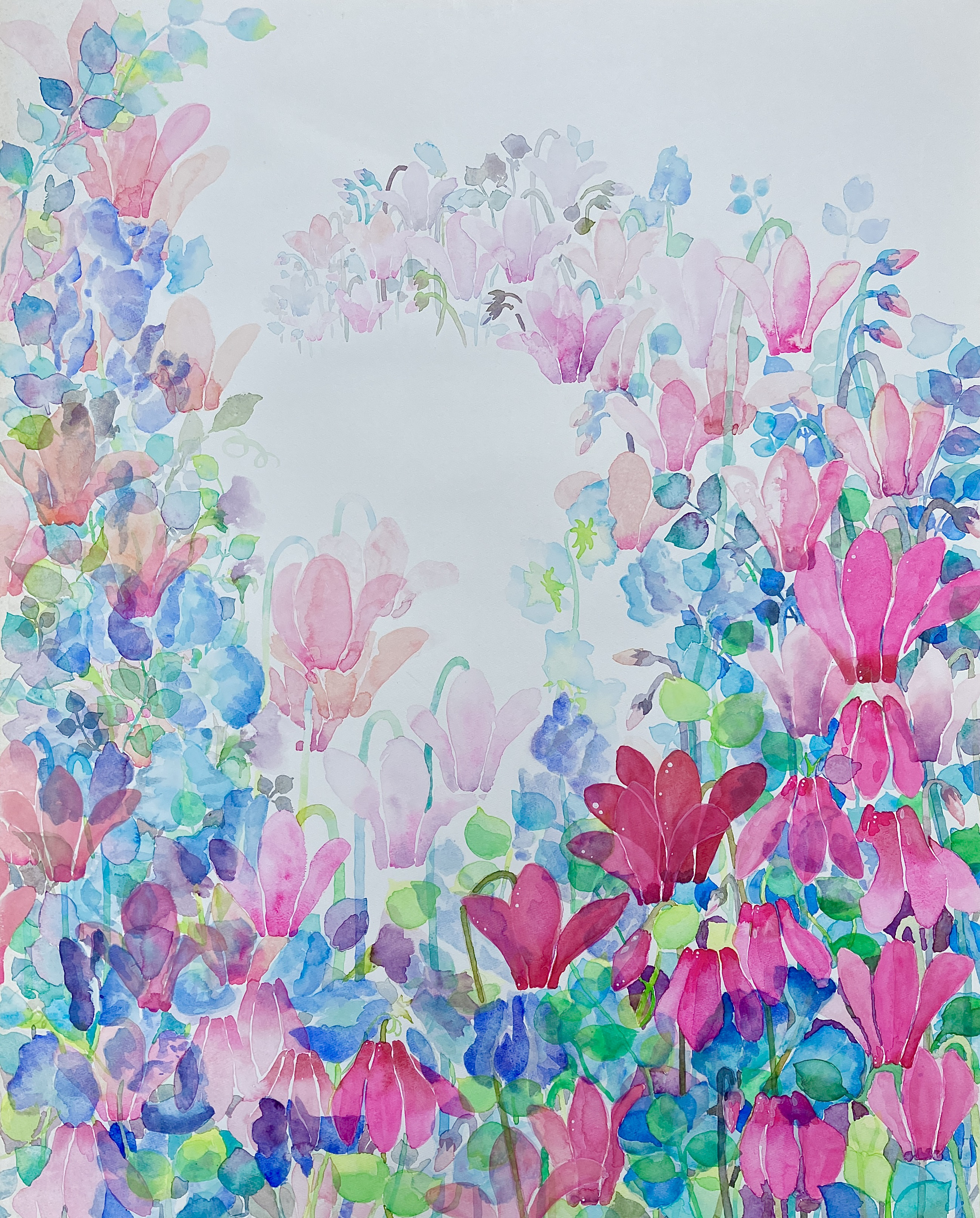 大切なonly 1たち」大きな水彩原画 絵画 miraclepocket 通販｜Creema 