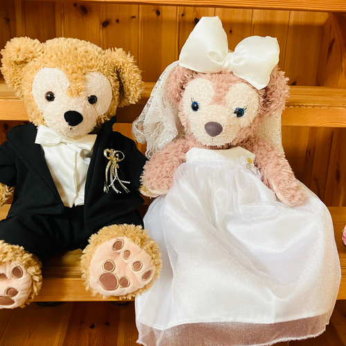 ダッフィー&シェリーメイ コスチューム ウェディング 結婚式 ダッフィー&シェリーメイ コスチューム ウェディング 結婚式