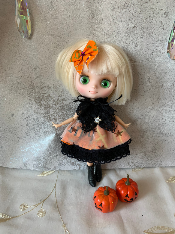 ミディブライスアウトフィット ハロウィンワンピース 髪どめ その他  