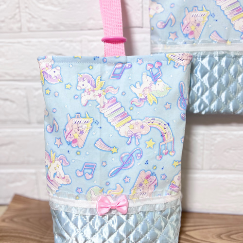 入園入学グッズ 5点セット ユニコーン✖️ゆめかわブルー その他