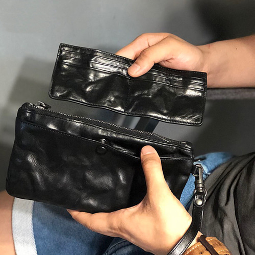 クラッチバッグ ２色セット 2way bag 財布