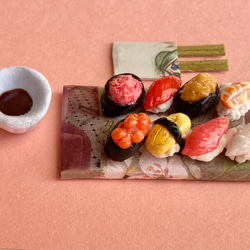 japanese food！お正月　ミニチュアお寿司 4枚目の画像