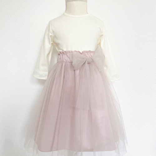 受注生産✨送料無料】ベビー・キッズ袴＊かすみ草ピンク×ホワイト＊チュールスカート付 ベビー服 MCkiki 通販｜Creema(クリーマ)  16654440