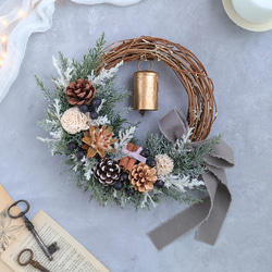 ラスト1点〛ミモザのナチュラルリース＊アーティフィシャルフラワー