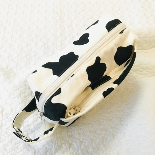 cow omutsu pouch ビタット付きオムツポーチ お尻ふき別収納 お
