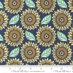 USAコットン(110×50) moda sunflowers in my heart 大輪のひまわり 4枚目の画像