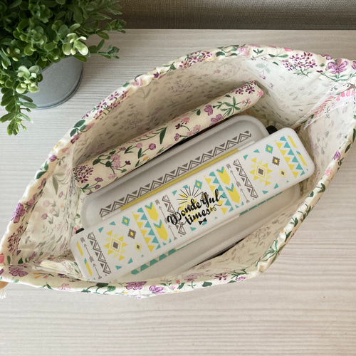 お弁当袋セット お弁当袋 コップ袋 ランチョンマット ナフキン 給食袋