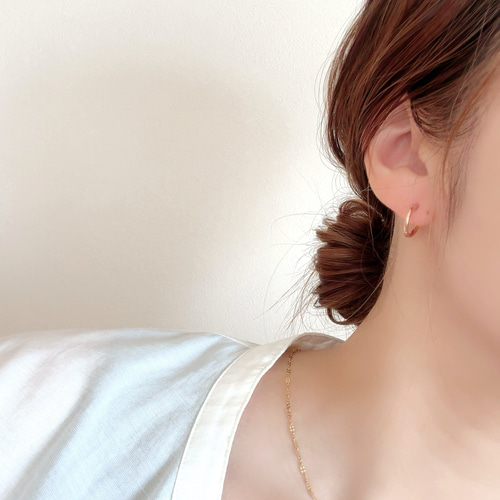 ぷっくりしずく｜セットフープピアス｜フラワーリングオンライン