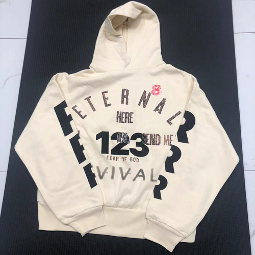 FEAR OF GOD RRR123コラボパーカー　ロゴ　限定