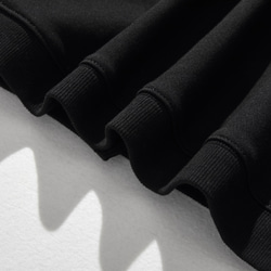 換季時穿的抓絨外套棉質黑色 231001-4 第10張的照片