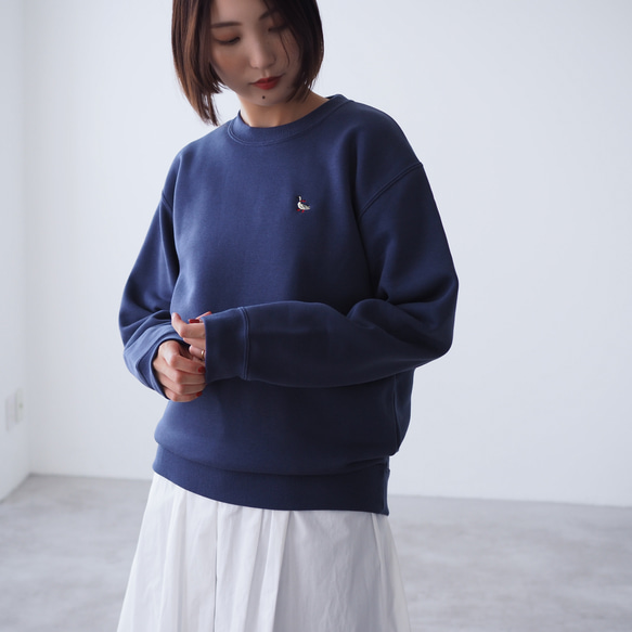 Duckスウェット ブルー スウェット・トレーナー BLUEWHITE 通販