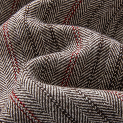 時尚異型條紋背心羊毛混紡人字紋布料231003-1 第11張的照片