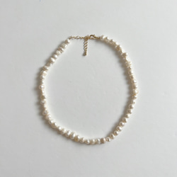 淡水真珠：pearl necklace/bracelet (MTN) 1枚目の画像