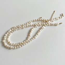 淡水真珠：pearl necklace/bracelet (MTN) 5枚目の画像