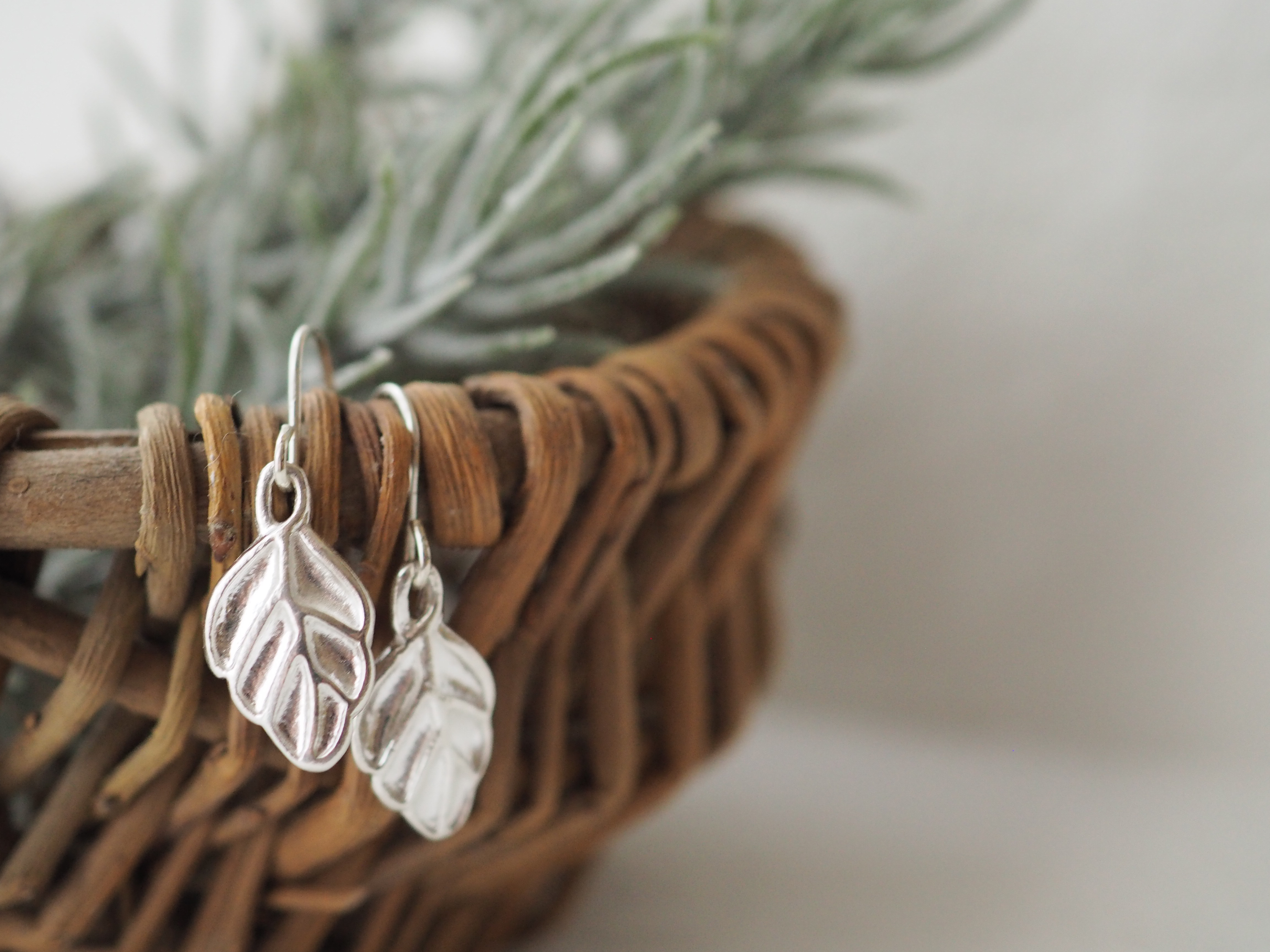 silverピアス　　このは