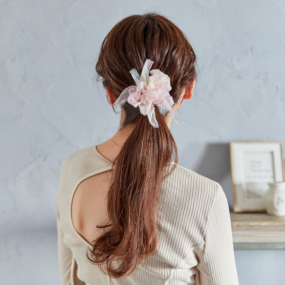mini｜Cosmos｜綻放髮圈 第2張的照片