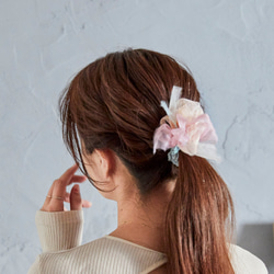mini｜Cosmos｜綻放髮圈 第4張的照片