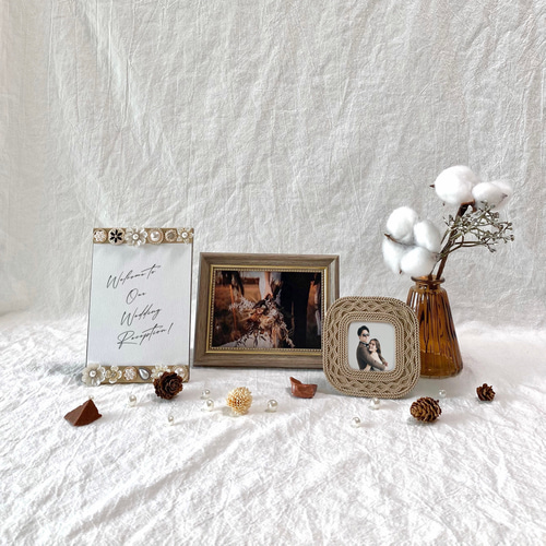 販売終了間近 【秋限定 フォトフレーム】 ウェルカムスペースセット