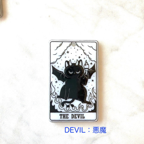 Amazon | タロットカード 78枚 タロットカード 猫 タロット占い3