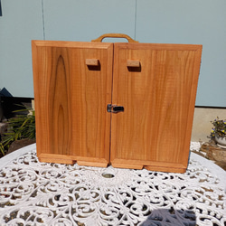 柿渋塗賽銭箱ミニ その他家具 ヒロ工房 通販 18572553｜Creema(クリーマ)