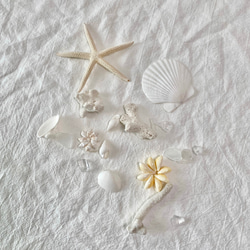朝焼けの浜辺【フォトフレーム　文字入れ無料 】 ウェルカムスペースセット　海　貝殻　結婚式　インテリア 4枚目の画像
