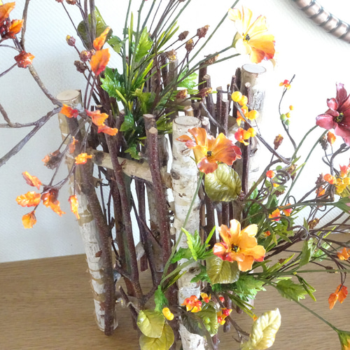 パンフラワー、百合とカラー(樹脂粘土、ハンドメイド) パンフラワー/パン粘土】 〜 ほんわか癒しのTea Time 〜 春色