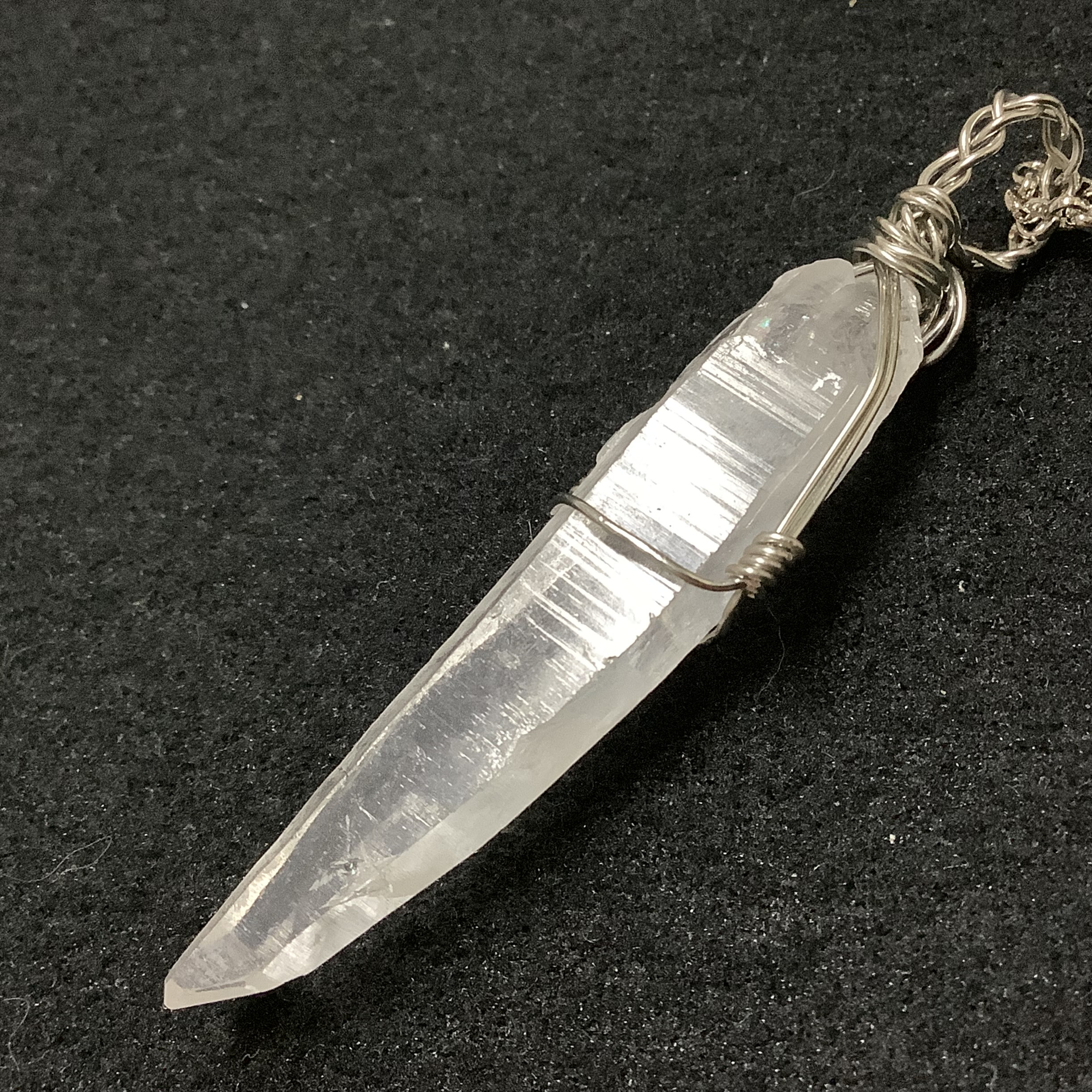 激レア！一点物 ヒーリングストーン トマスゴンサガ産 ダブル＆レムリアンシード＆レーザー水晶 原石 ネックレス