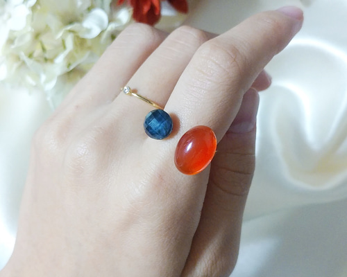 fruitsjolie♠︎カーネリアンリング オレンジカーネリアン リング – Fruitsjolie