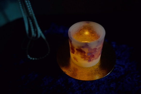 【蠱惑-kowaku-】紫陽花のランタン 3枚目の画像