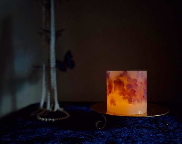 【蠱惑-kowaku-】紫陽花のランタン 1枚目の画像