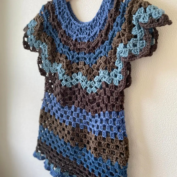⭐︎handmade⭐︎手編み　ニット　セーター 4枚目の画像