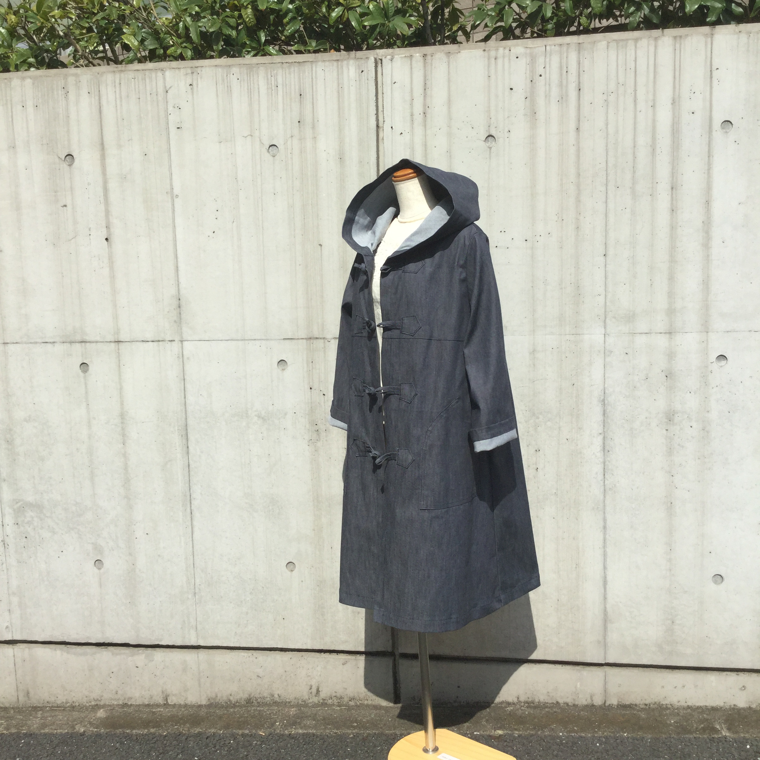 ダッフルコート ★値下げ★ L イマココニ imakokoni デニム