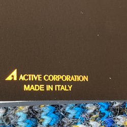 新size、再入荷！イタリア製　大人のクリスマミニスカード『エンボス加工　きらきら箔押し　クリスマスツリー』～中紙付き～ 5枚目の画像