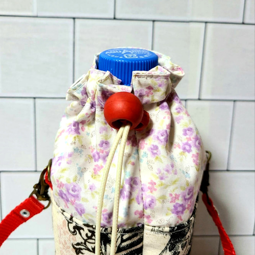 ハンドメイド ペットボトルカバー350ml ペットボトルホルダー