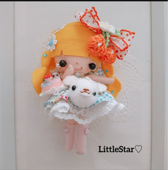 ポシェットDoll♡ドール♡ドールチャーム♡ハンドメイド♡人形