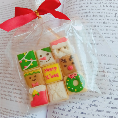 クリスマス】ミニミニアイシングクッキーセット クッキー yumelala