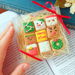 クリスマス】アイシングクッキー4枚入りボックス クッキー yumelala