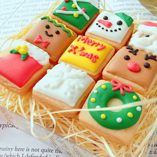 クリスマス】ミニミニアイシングクッキーセット クッキー yumelala