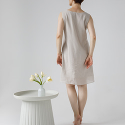 快適なエレガンス：部屋も外も魅力的なショートドレス [White] 5枚目の画像