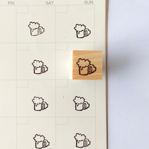 消しゴムはんこミニ文字はんこオーダーページ 手帳スタンプ