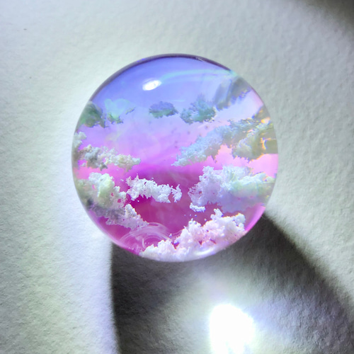 空レジン-台風一過 空玉/秋/雲/プレゼント その他置物 Annie.art