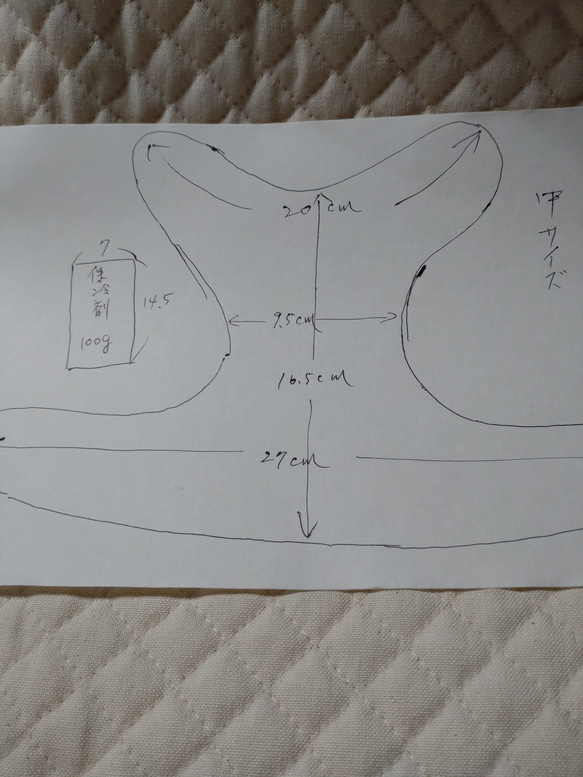 犬のハ―ネス　保冷剤付き 6枚目の画像