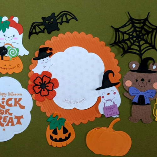 ハロウィン クラフトパンチ② メッセージカード ナムナム 通販