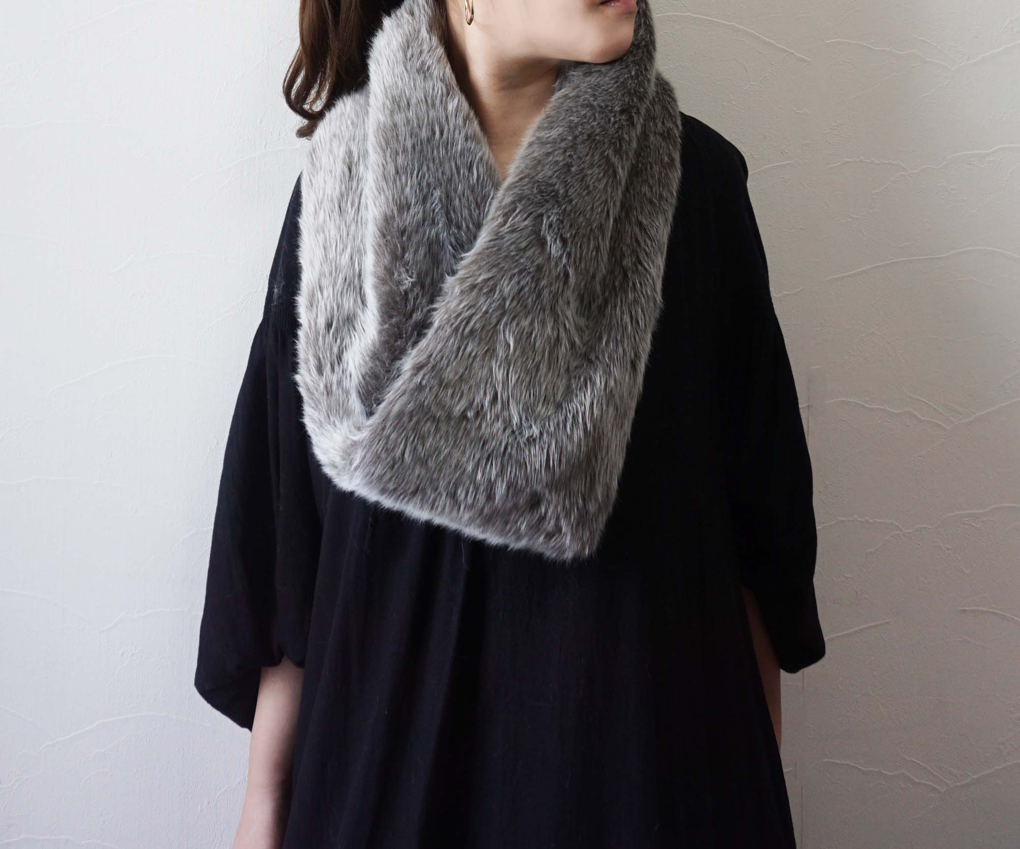 ふんわりエコファースヌード